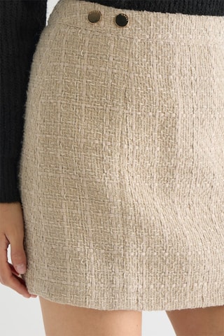 Minifalda Zoe - Beige