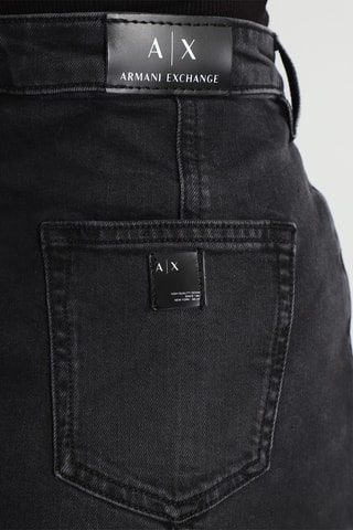 Jupe patineuse en jean - Noir - Exchange