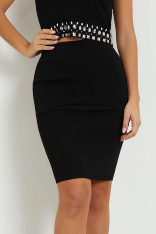 Falda de tubo - Negro