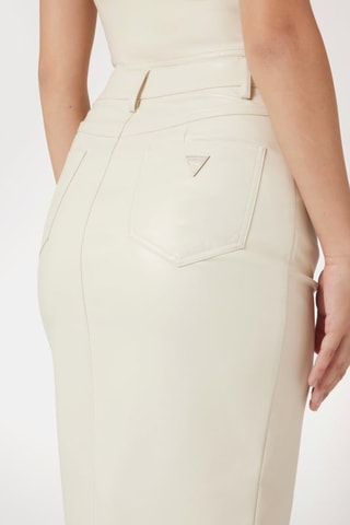 Falda de tubo Celine - Beige