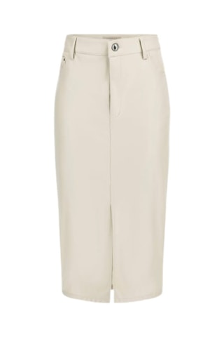 Falda de tubo Celine - Beige