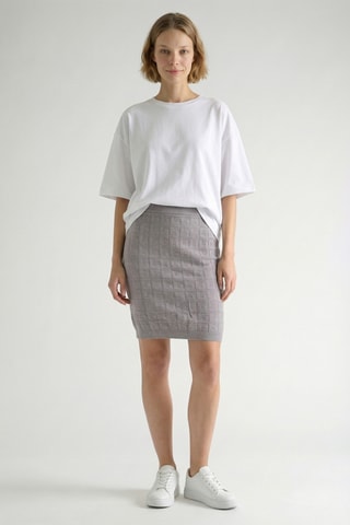 Minifalda Lianna - Gris oscuro