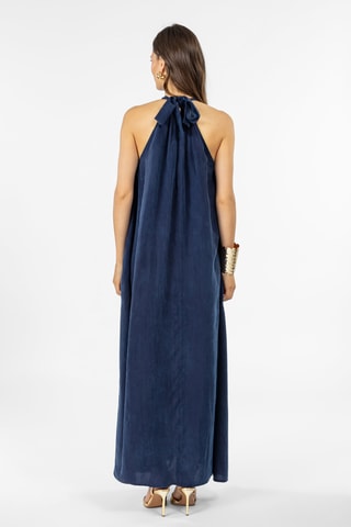 Lange Jurk Lexie - Blauw