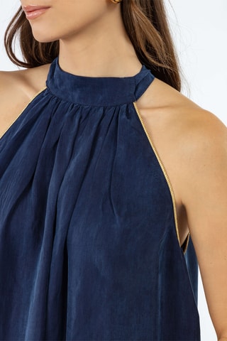 Lange Jurk Lexie - Blauw