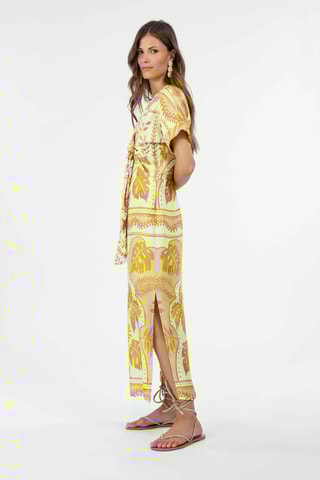 Lange Jurk Joy - Bruin