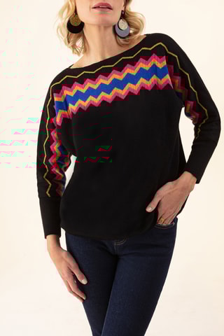 Pull en laine Hylda - Noir