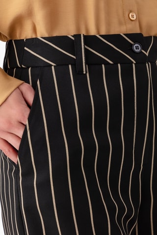 Pantalon - Noir et beige