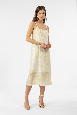 Rechte Jurk Olivia - Wit