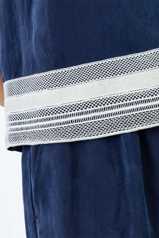 Top sans manches Monica - Bleu