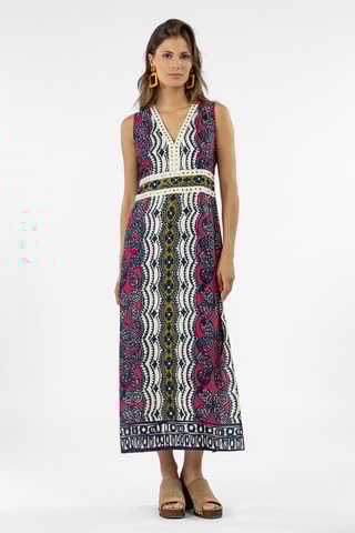 Midi-jurk Darla - Roze