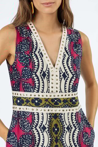 Midi-jurk Darla - Roze