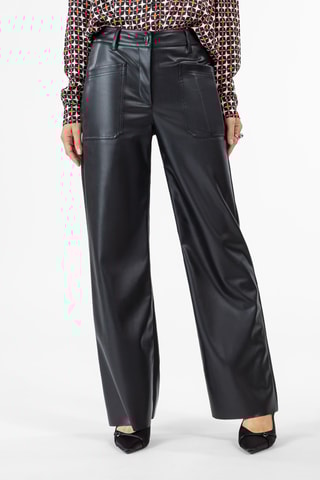 Pantalon wide legs Clayton - Noir