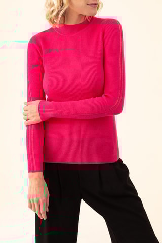 Pull en laine Koss - Rose