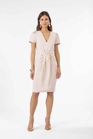 Rechte Jurk Adelie - Roze