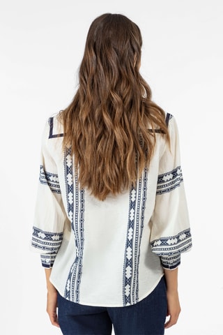 Blouse Coleen - Marron