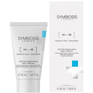 Tratamiento regenerador ultrarrico de noche - Ácido hialurónico + manteca de karité - 30 ml