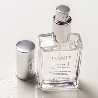 Bruma de tratamiento rostro brillante Rosa+ Ácido hialurónico - 30 ml