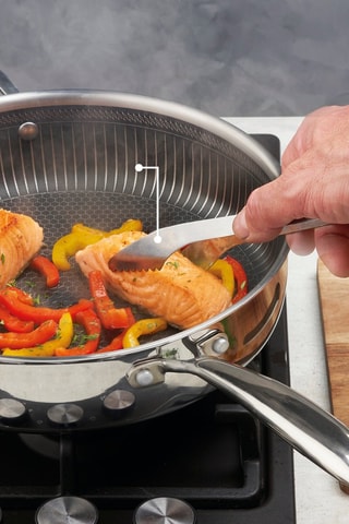 Sartén de acero inoxidable 430 - 24 cm