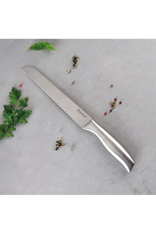 Cuchillo panero de acero inoxidable - 20 cm