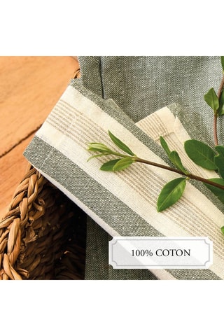 6 guardanapos - Verde