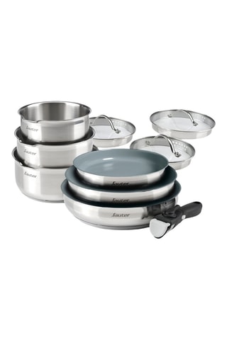 Batería de cocina de acero inoxidable 304 - 10 piezas