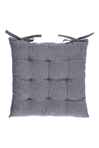 4 almofadas - Azul-escuro mesclado - 12,5 x 12,5 x 8 cm