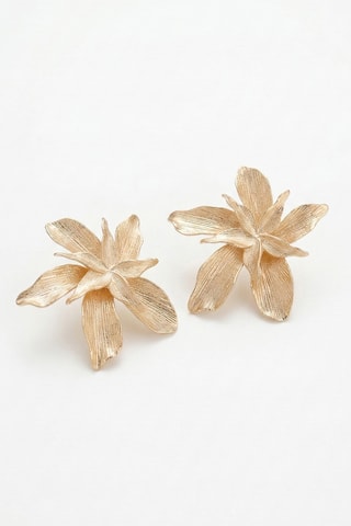 Puces - Plaqué or jaune