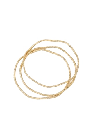 3 joncs - Plaqué or jaune