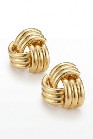 Puces - Plaqué or jaune