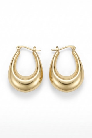 Créoles - Plaqué or jaune