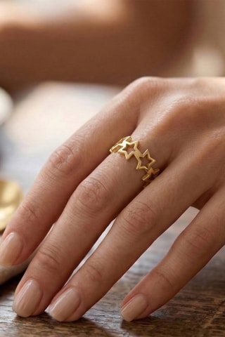 Bague - Plaqué or jaune