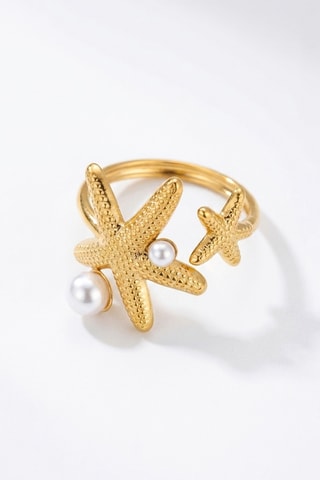 Bague - Plaqué or jaune