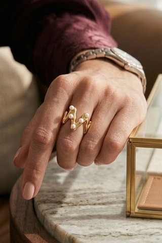 Bague - Plaqué or jaune