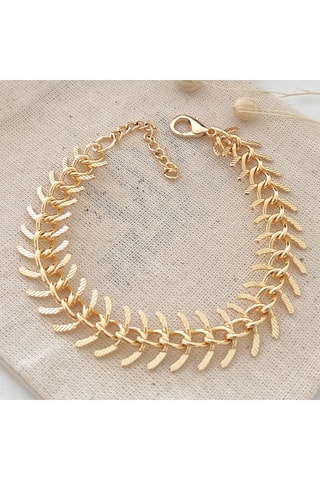 Bracelet - Laiton plaqué or