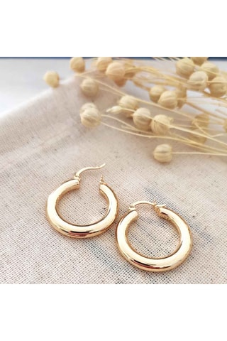 Créoles - Laiton plaqué or