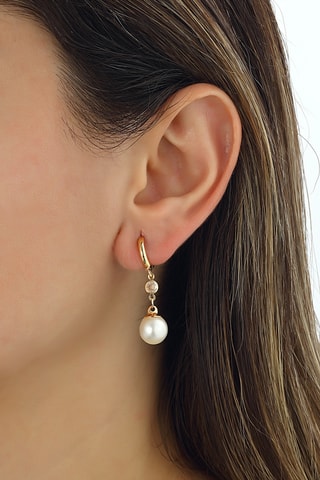 Boucles d’oreilles dorées à l’or fin jaune