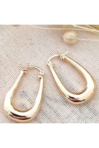 Créoles - Laiton plaqué or