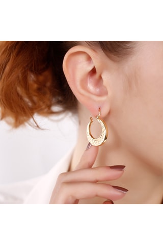 Créoles - Laiton plaqué or