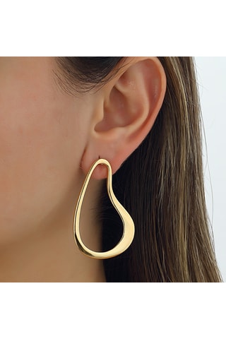 Boucles d'oreilles - Laiton plaqué or