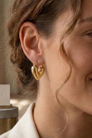 Créoles - Plaqué or jaune