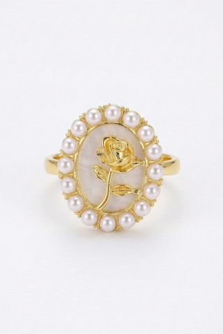 Bague - Plaqué or jaune