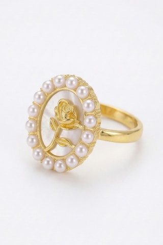 Bague - Plaqué or jaune