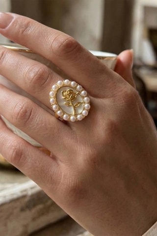 Bague - Plaqué or jaune