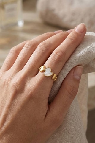 Bague - Plaqué or jaune