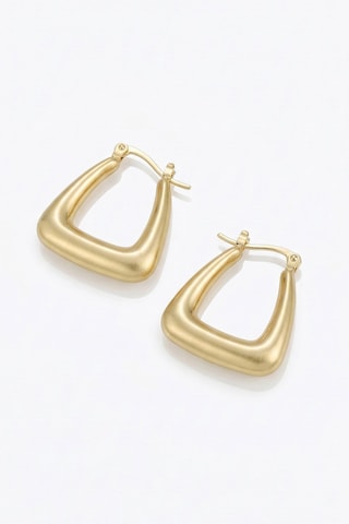 Créoles - Plaqué or jaune