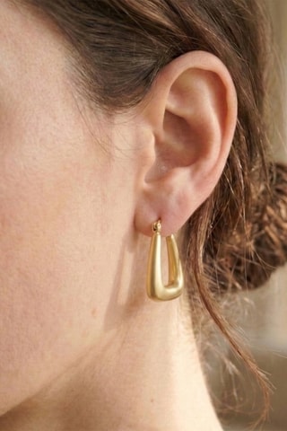 Créoles - Plaqué or jaune