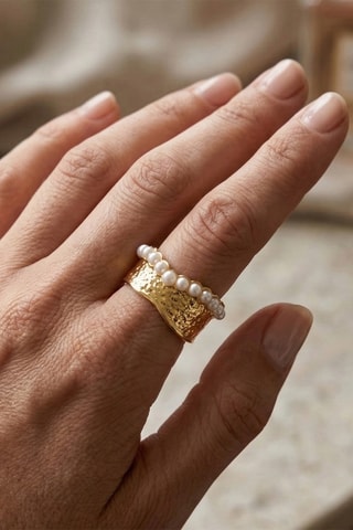 Bague - Plaqué or jaune