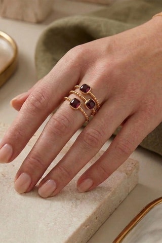 Bague - Plaqué or jaune