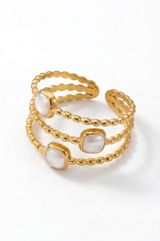 Bague - Plaqué or jaune