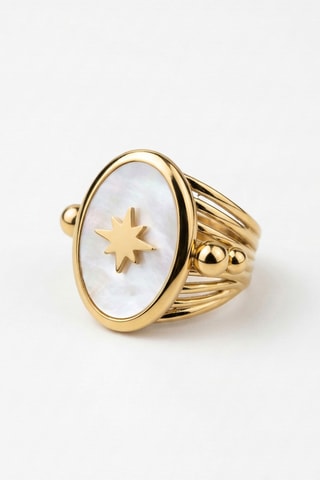 Bague - Plaqué or jaune